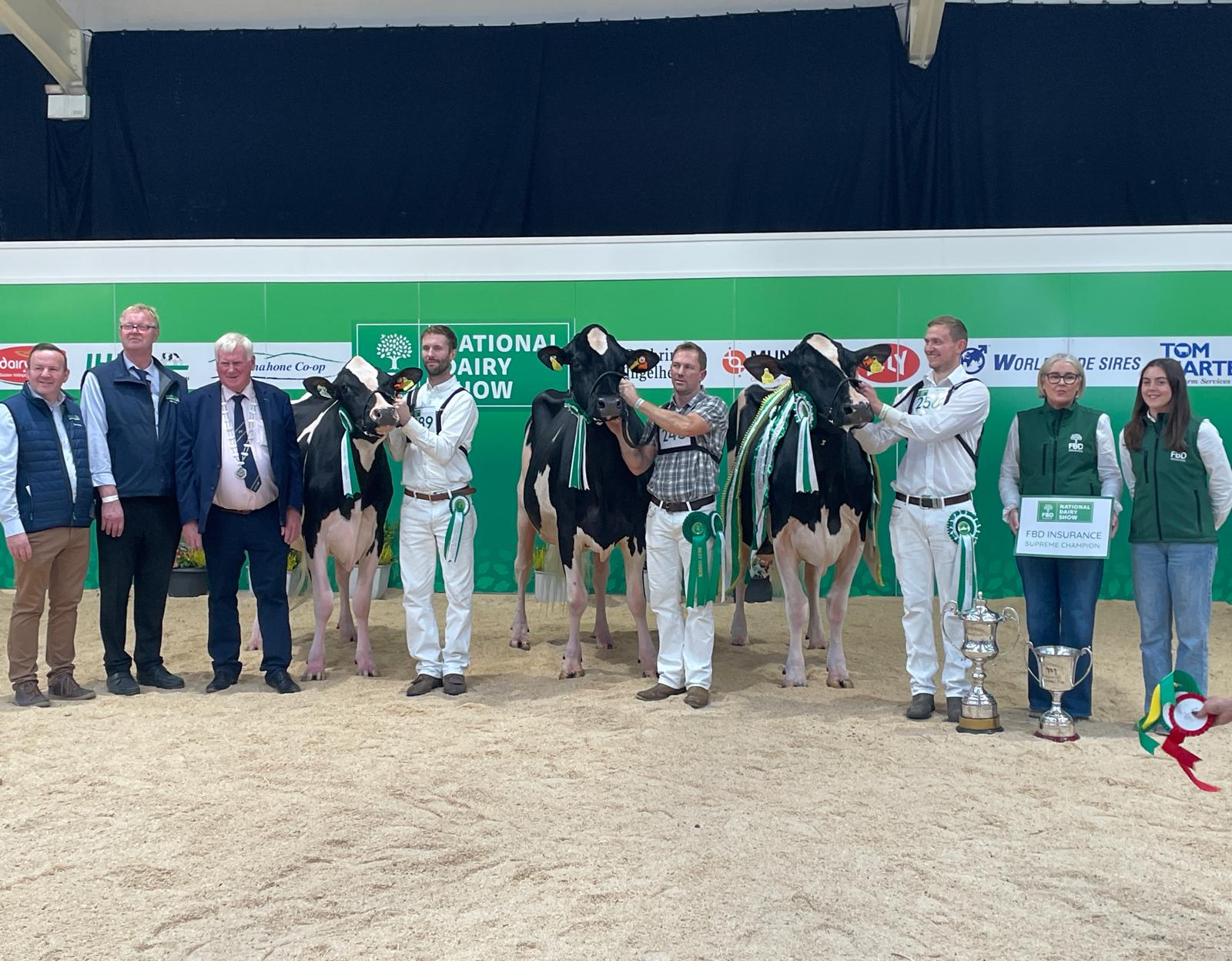 Eedy Doorman Fame makes history at FBD National Dairy Show