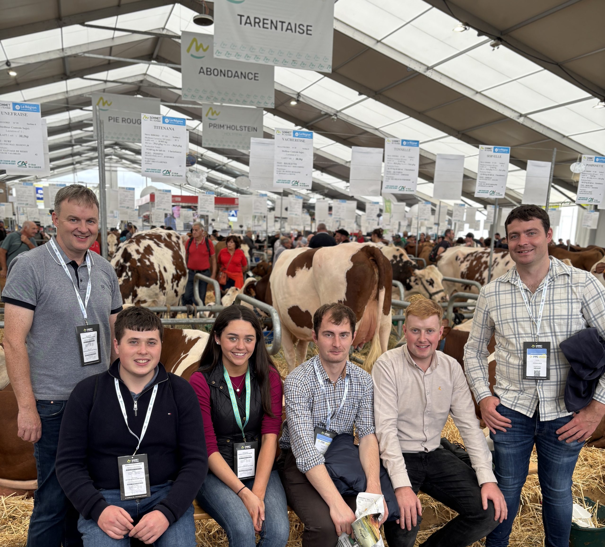 Kepak Young Farmer Forum visits livestock show in France